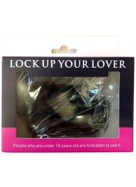 Черные меховые наручники Love с ключиками - Baile - купить с доставкой в Ярославле