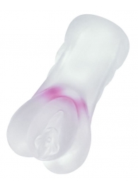 Прозрачный реалистичный мастурбатор Juicy Pussy Crystal Rose - ToyFa - в Ярославле купить с доставкой