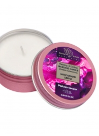 Массажная свеча  Райская вишня - БиоМед - купить с доставкой в Ярославле