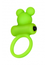 Зеленое виброкольцо на пенис A-Toys - A-toys - в Ярославле купить с доставкой