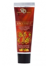 Интимный съедобный лубрикант JUICY FRUIT с ароматом фруктов - 30 мл. - БиоМед - купить с доставкой в Ярославле
