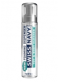 Очищающая пенка для игрушек и тела Swiss Navy Toy   Body Cleaner Foamer - 207 мл. - Swiss navy - купить с доставкой в Ярославле