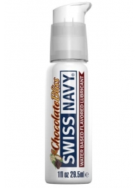 Лубрикант с ароматом шоколада Swiss Navy Chocolate Bliss Lube - 29,5 мл. - Swiss navy - купить с доставкой в Ярославле