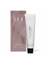 Лубрикант на водной основе Slow Sex Anal Play Gel - 30 мл. - Bijoux Indiscrets - купить с доставкой в Ярославле
