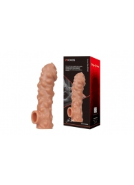 Насадка на фаллос с крупными бугорками EXTREME SLEEVE - 17,6 см. - KOKOS - в Ярославле купить с доставкой