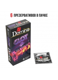 Ароматизированные презервативы DOMINO  Фруктовый слот  - 6 шт. - Domino - купить с доставкой в Ярославле