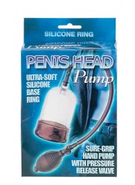 Помпа на головку фаллоса Penis Head Pump - Seven Creations - в Ярославле купить с доставкой