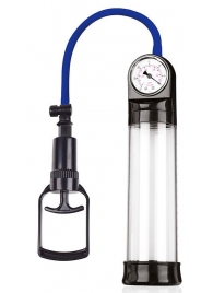 Прозрачная вакуумная помпа Sex Expert с манометром - Sex Expert - в Ярославле купить с доставкой