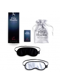 Набор из двух масок на глаза Soft Blindfold Twin Pack - Fifty Shades of Grey - купить с доставкой в Ярославле