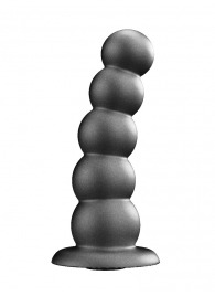 Черная насадка-плаг на харнесс PLATINUM 9 - 24 см. - LOVETOY (А-Полимер) - купить с доставкой в Ярославле