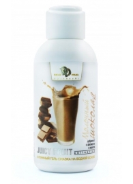 Интимный гель-смазка JUICY FRUIT с ароматом молочного шоколада - 100 мл. - БиоМед - купить с доставкой в Ярославле
