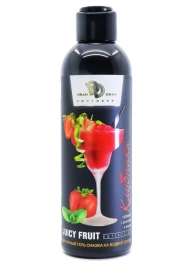 Интимный гель-смазка JUICY FRUIT с ароматом клубники - 200 мл. - БиоМед - купить с доставкой в Ярославле