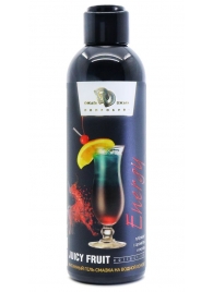 Интимный гель-смазка JUICY FRUIT с ароматом энергетика - 200 мл. - БиоМед - купить с доставкой в Ярославле