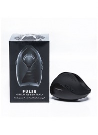 Черный инновационный мужской вибратор PULSE SOLO ESSENTIAL - Hot Octopuss - в Ярославле купить с доставкой