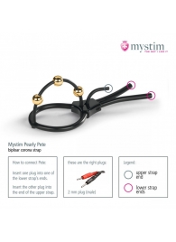 Утяжка под головку для электростимулятора Pearly Pete - MyStim - купить с доставкой в Ярославле