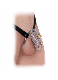Кольцо верности Extreme Chastity Belt с фиксацией головки - Pipedream - купить с доставкой в Ярославле