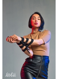 Черная веревка Do Not Disturb - 5 м. - Lola Games - купить с доставкой в Ярославле