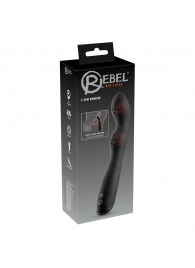 Черный вибромассажер простаты P-Spot - 23,5 см. - Orion - в Ярославле купить с доставкой