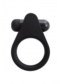 Черное эрекционное виброкольцо Brid с шипиками - A-toys - в Ярославле купить с доставкой