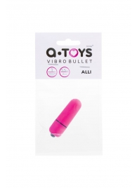 Розовая вибропуля A-Toys Alli - 5,5 см. - A-toys
