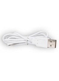 Белый магнитный кабель для зарядки Saisfyer USB Charging Cable - Satisfyer - купить с доставкой в Ярославле