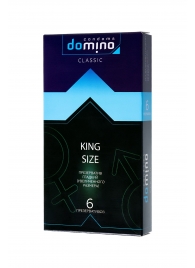 Презервативы увеличенного размера DOMINO Classic King size - 6 шт. - Domino - купить с доставкой в Ярославле