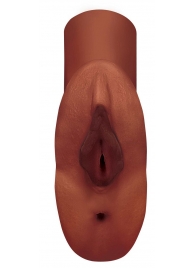 Коричневый мастурбатор Perfect Pussy Double Stroker - Pipedream - в Ярославле купить с доставкой