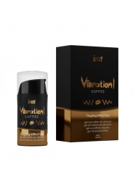 Жидкий интимный гель с эффектом вибрации Vibration! Coffee - 15 мл. - INTT - купить с доставкой в Ярославле