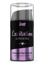 Женский возбуждающий интимный гель Excitation Ginseng - 15 мл. - INTT - купить с доставкой в Ярославле