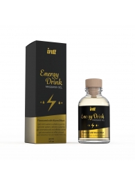 Массажный гель с согревающим эффектом Energy Drink - 30 мл. - INTT - купить с доставкой в Ярославле
