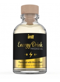 Массажный гель с согревающим эффектом Energy Drink - 30 мл. - INTT - купить с доставкой в Ярославле