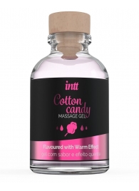 Массажный гель с согревающим эффектом Cotton Candy - 30 мл. - INTT - купить с доставкой в Ярославле