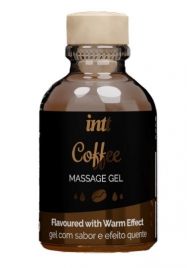 Массажный гель с согревающим эффектом Coffee - 30 мл. - INTT - купить с доставкой в Ярославле