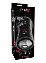 Черный автоматический мастурбатор-ротик Moto Stroker - Pipedream - в Ярославле купить с доставкой