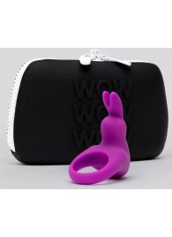 Фиолетовое эрекционное виброкольцо Happy Rabbit Cock Ring Kit - Happy Rabbit - в Ярославле купить с доставкой