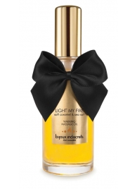 Массажное масло Light My Fire с ароматом карамели - 100 мл. - Bijoux Indiscrets - купить с доставкой в Ярославле