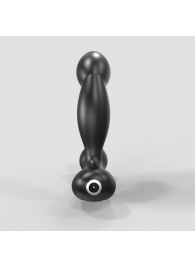 Черный вибромассажер простаты и промежности Prostate Pro с пультом ДУ - Bathmate - в Ярославле купить с доставкой