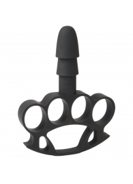 Кастет с штырьком для насадок Vac-U-Lock Knuckle Up - Doc Johnson - купить с доставкой в Ярославле