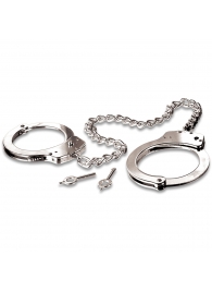 Металлические наручники Metal Leg Cuffs - Pipedream - купить с доставкой в Ярославле