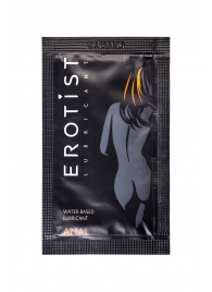 Пробник лубриканта на водной основе Erotist Anal - 4 мл. - Erotist Lubricants - купить с доставкой в Ярославле
