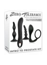 Набор стимуляторов простаты Intro To Prostate Kit - Zero Tolerance - в Ярославле купить с доставкой