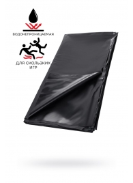 Черная простыня для секса из ПВХ - 220 х 200 см. - ToyFa - купить с доставкой в Ярославле