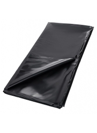 Черная простыня для секса из ПВХ - 220 х 200 см. - ToyFa - купить с доставкой в Ярославле