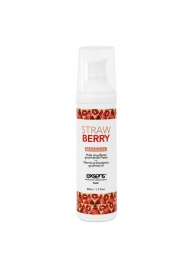 Разогревающее массажное масло  с ароматом клубники Gourmet Strawberry - 50 мл. - Exsens - купить с доставкой в Ярославле