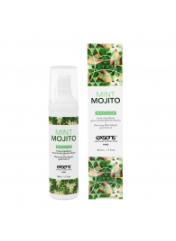 Разогревающее массажное масло с ароматом мохито Gourmet Mint Mojito - 50 мл. - Exsens - купить с доставкой в Ярославле