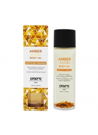 Органическое массажное масло AMBER JOJOBA - 100 мл. - Exsens - купить с доставкой в Ярославле