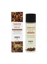 Органическое массажное масло TIGER EYE MACADAMIA - 100 мл. - Exsens - купить с доставкой в Ярославле