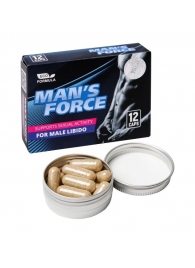 Пищевой концентрат для мужчин MANS FORCE  - 12 капсул - Sitabella - купить с доставкой в Ярославле