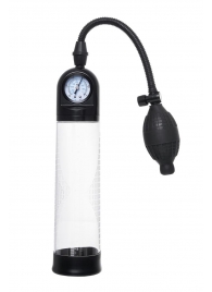 Прозрачная механическая помпа Roald с манометром - Sexus - в Ярославле купить с доставкой