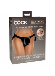Трусы для фиксации насадок с присоской Beginner s Body Dock Strap-On Harness - Pipedream - купить с доставкой в Ярославле